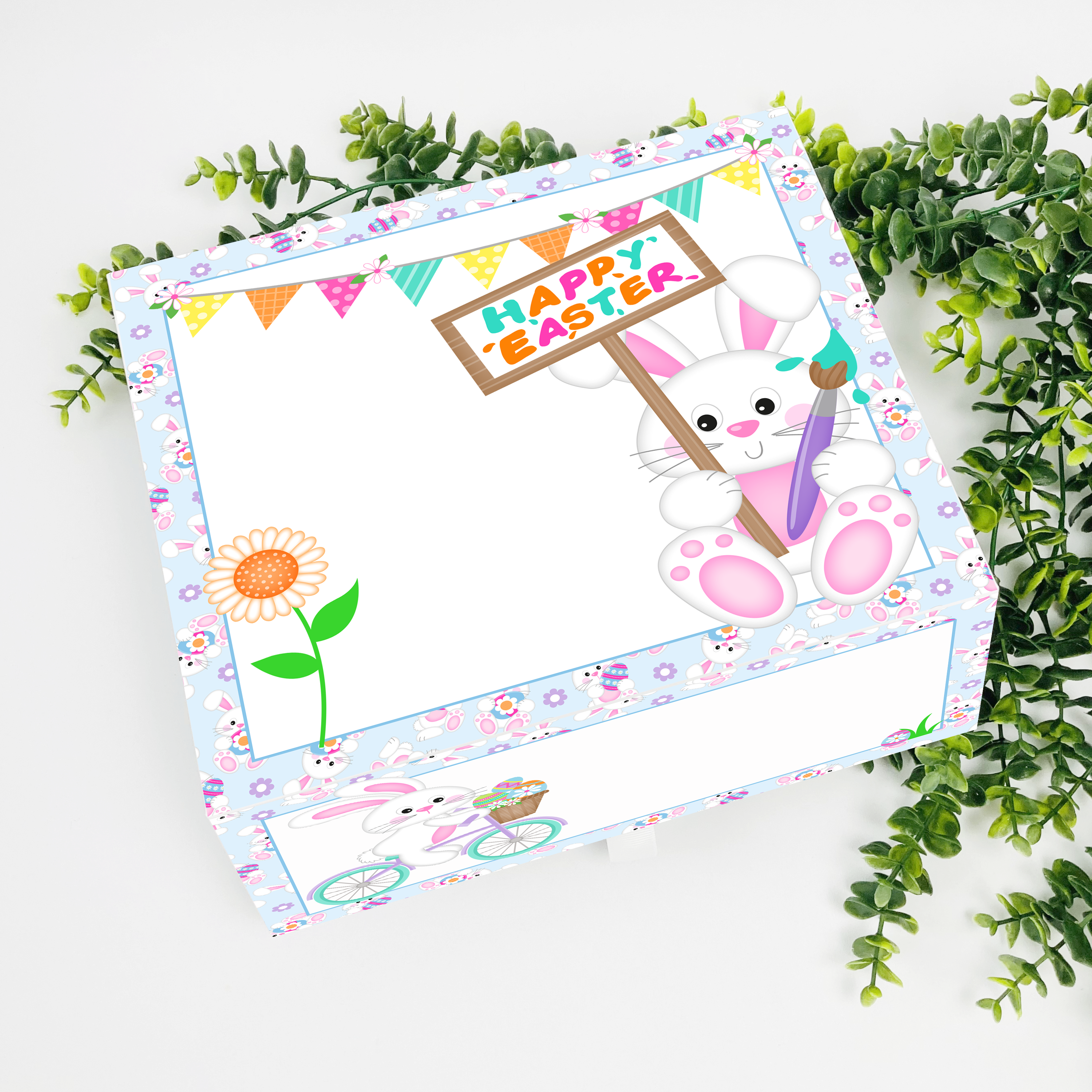 Easter Bunny Treat Box File Bundle