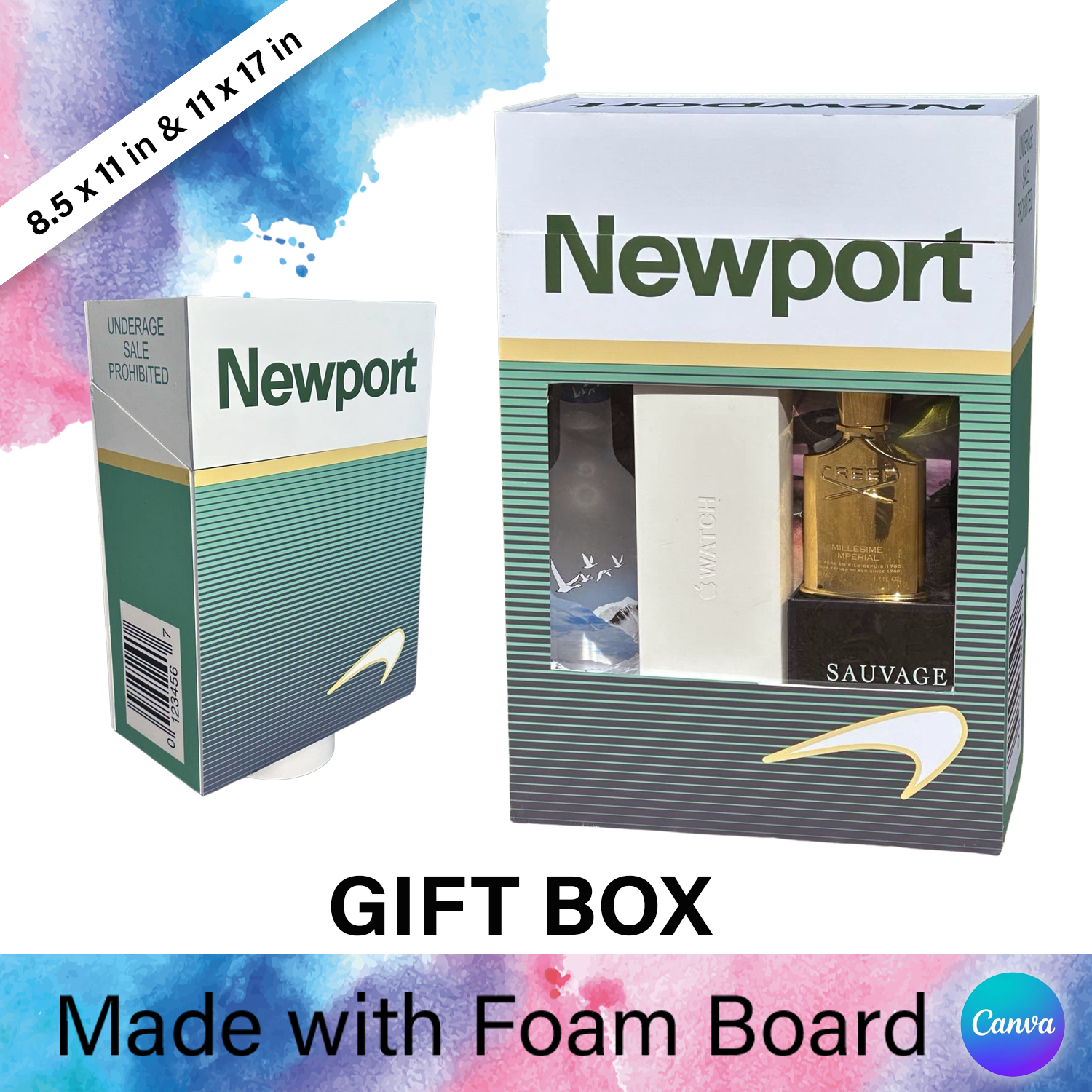 Newport Foam Board Template