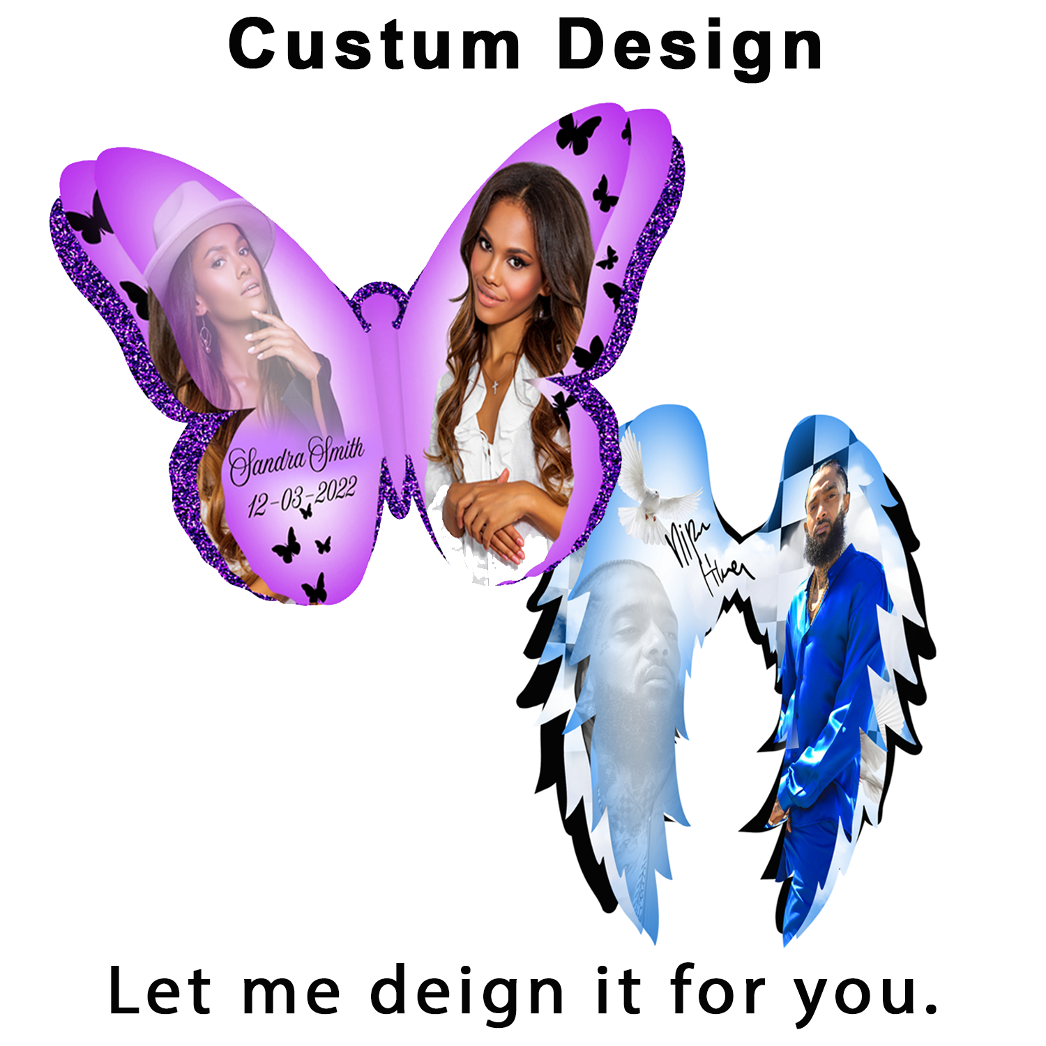 Custom Memorial Pin Design Service